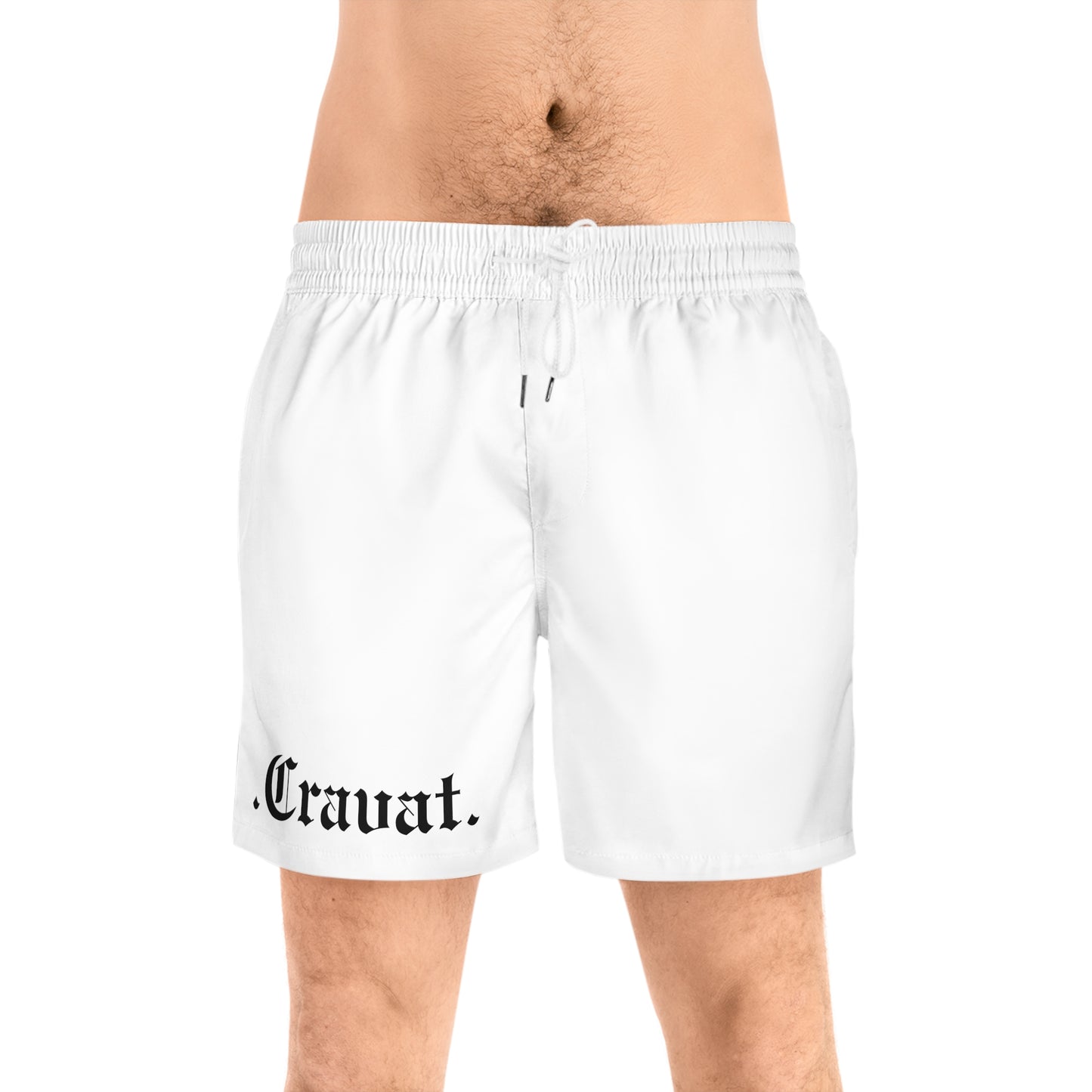 CRAVAT Men's Mid-Length Swim Shorts (AOP)