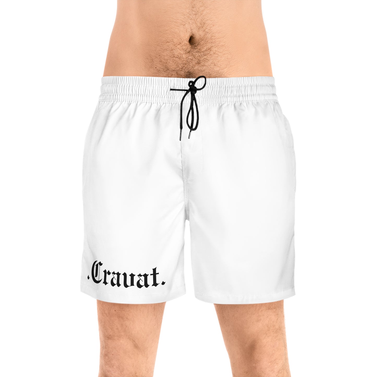 CRAVAT Men's Mid-Length Swim Shorts (AOP)