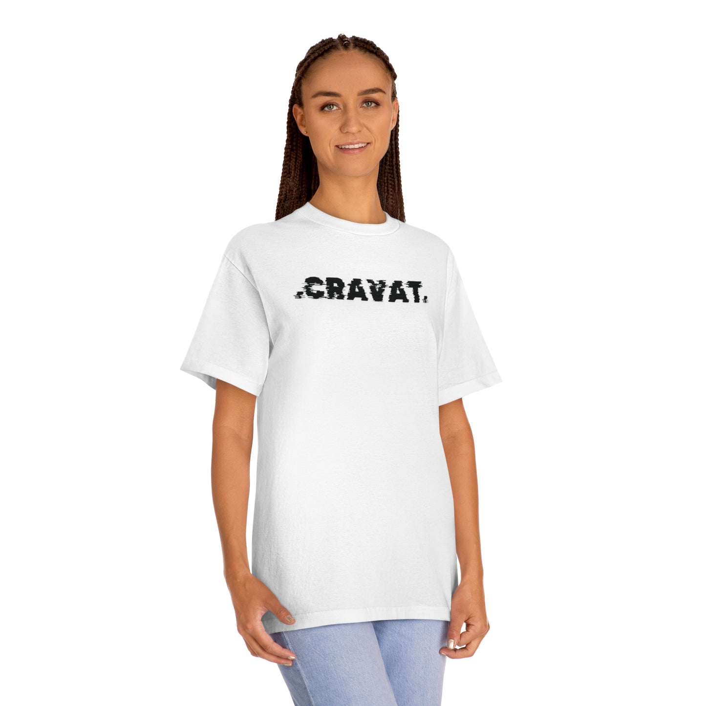 Krawatte Glitch klassisches T-Shirt